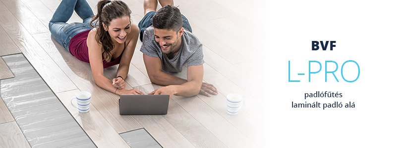 BVF L-PRO padlófűtés laminált padló alá