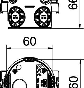 OBO UG 66 szerelvénydoboz 65*66 mm - Image 6